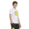 Детская футболка с коротким рукавом SMILEY KPO38 J130 Белый/Графитовый/Ярко-желтый/Черный (JJ3071)