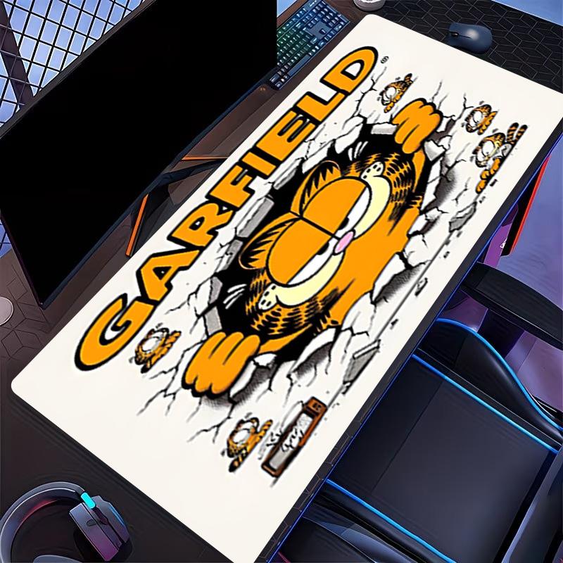 Garfield Print Mouse Pad, for Keyboard Pad Laptop PC Mat for Office Home Use, Desk Decor, Perfect Birthday Gift for Gamers