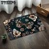 3D Butterfly Carpet Floor Mat Anti Slip Bathroom Entrance Door and Foyer Floor Mat