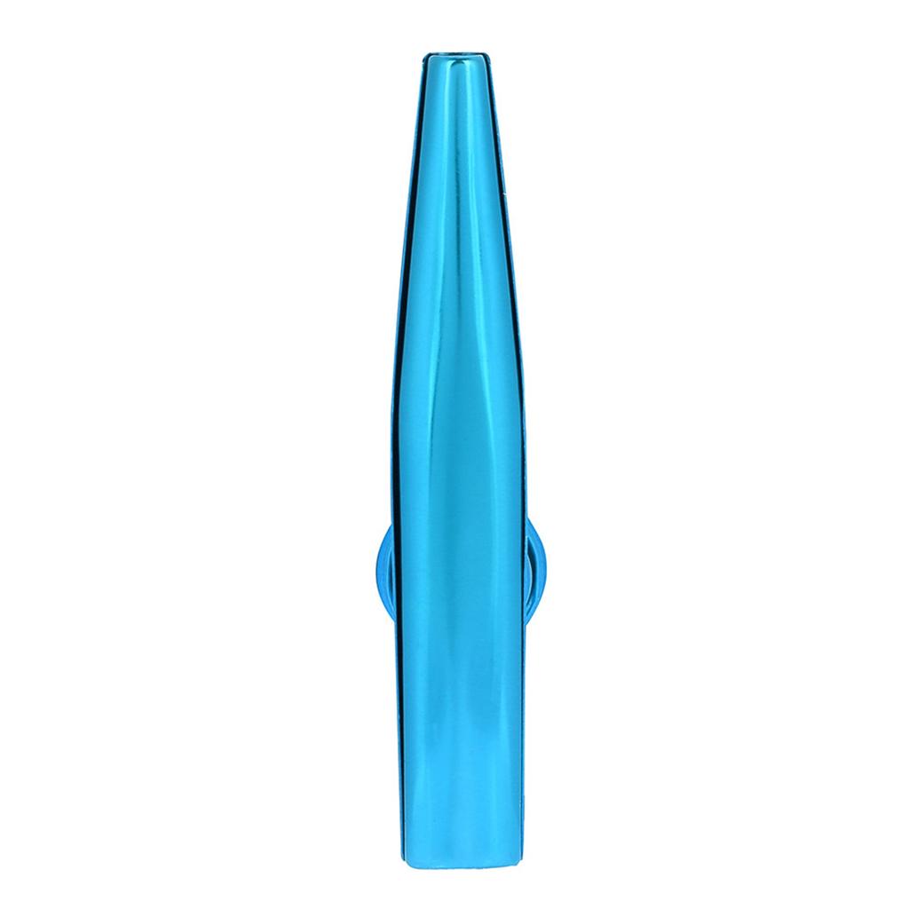 Прочный металлический казу флейта рот музыкальный инструмент аксессуар (синий)