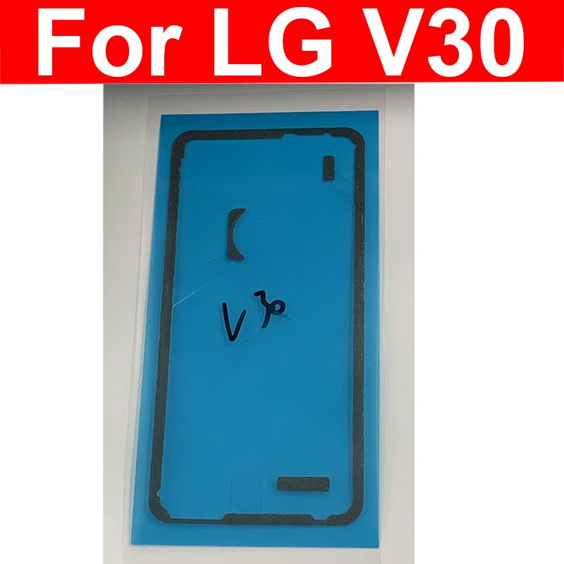 Клейкая наклейка на заднюю крышку батарейного отсека для LG V30/V30 Plus/V35 V40/V50 V50S/V60 ThinQ, дверца батарейного отсека, клейкая лента, запасные части