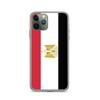 Coque iPhone 11 Pro - Drapeau De l'Egypte - Silicone Souple - Protection Complète - Mixte - Lisse