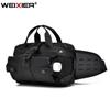 WEIXIER Мужская водонепроницаемая спортивная сумка через плечо на пояс – модная тактическая сумка на грудь, сумка для похода на плечо для телефона и предметов первой необходимости