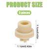 5 Pieces Strong Plastic Check Valves Duckbills 11mm Strong Valves Leak Proof Check Gate Suitable for Smooth Fluid Flows