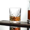 330ml/350ml Carved Whiskey Glass Transparent Wine Glass High End Foreign Wine Glass Exquisite Juice Beverage Mugs Water Bottle