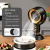 Space-Saving Desktop Range Hood Adjustable Angles Kitchen Exhaust Fan Kitchen Air Purifier  BBQ