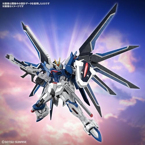 HG Мобильный костюм Гандам SEED FREEDOM Rising Freedom Gundam Масштаб 1/144 Предварительно окрашенный пластиковый модельный набор