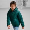 Puma REVERSIBLE PUFFER boys' hooded jacket green 68283322 size 140