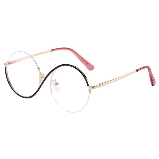 Очки ведьмы, культовый дизайн, плоские зеркала, легкая металлическая оправа, ножки в форме буквы S, круглые очки, реквизит для вечеринок на Хэллоуин, очки для косплея