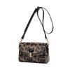Spring and Summer Genuine Leather Women's Bag Fashionable Leopard Print One-shoulder Crossbody Bag Fashionable Small Bag