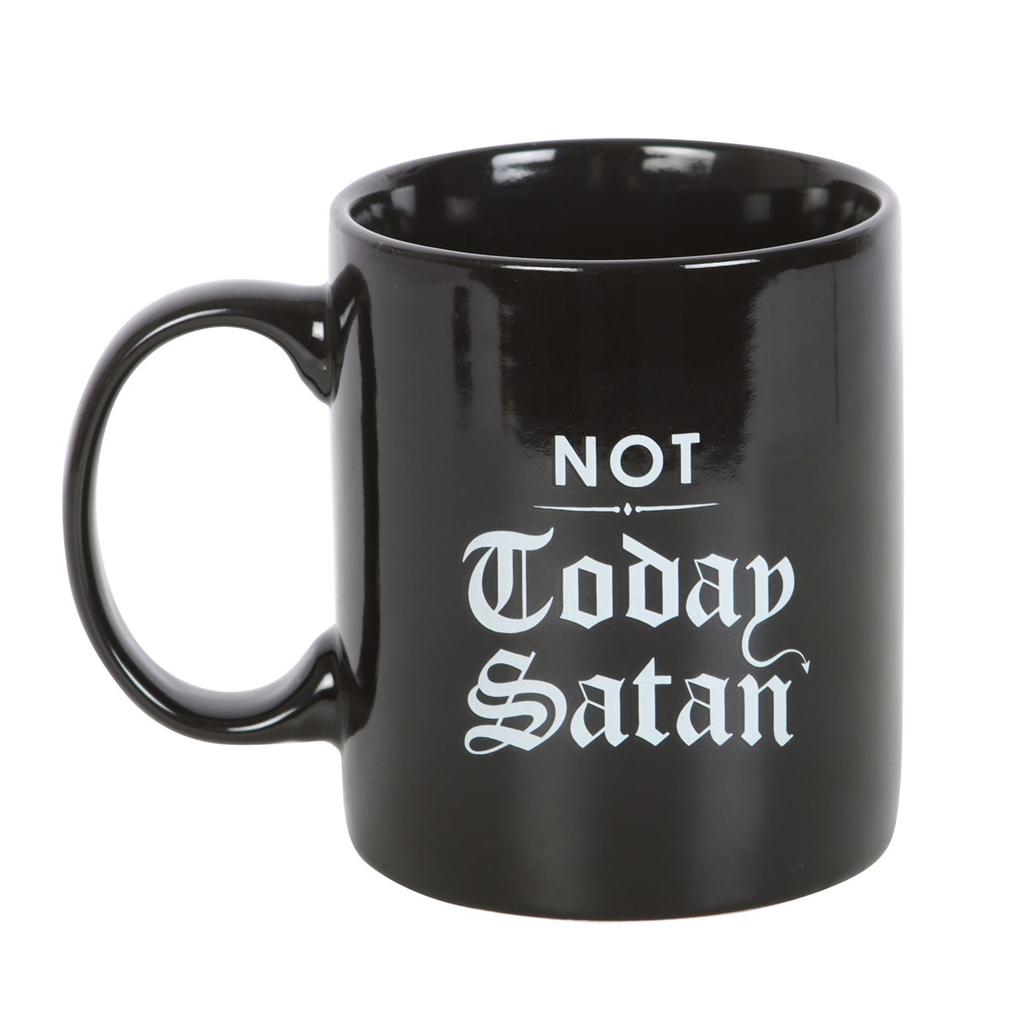 Something Different Not Today Satan Mug