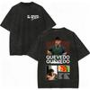 2026 Vintage Washed Rapper Quevedo Merch T-shirt 2026 New Album El Baifo Graphic T Shirts Men Women Fashion Hip Hop Clothing T-shirts Short Sleeve Tee
