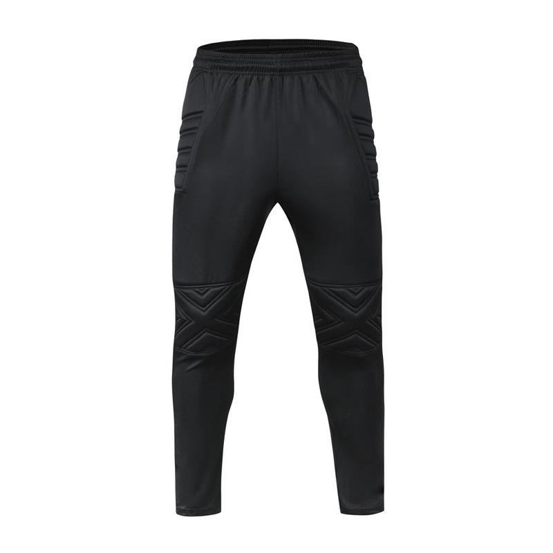 Football goalkeeper jersey set Men's adult long-sleeved sponge pads Game training goalkeeper jersey Spot wholesale