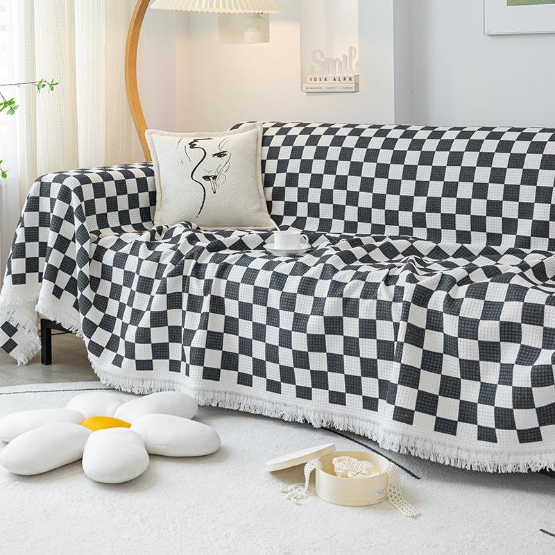 Ткань для чехла на диван, универсальный чехол для дивана с защитой от царапин, ткань для гостиной, простой современный универсальный чехол, одеяло