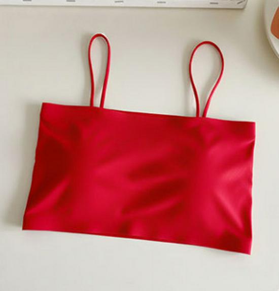 Летний студенческий бандаж из ледяного шелка: Сексуальная универсальная майка с красивым дизайном спины