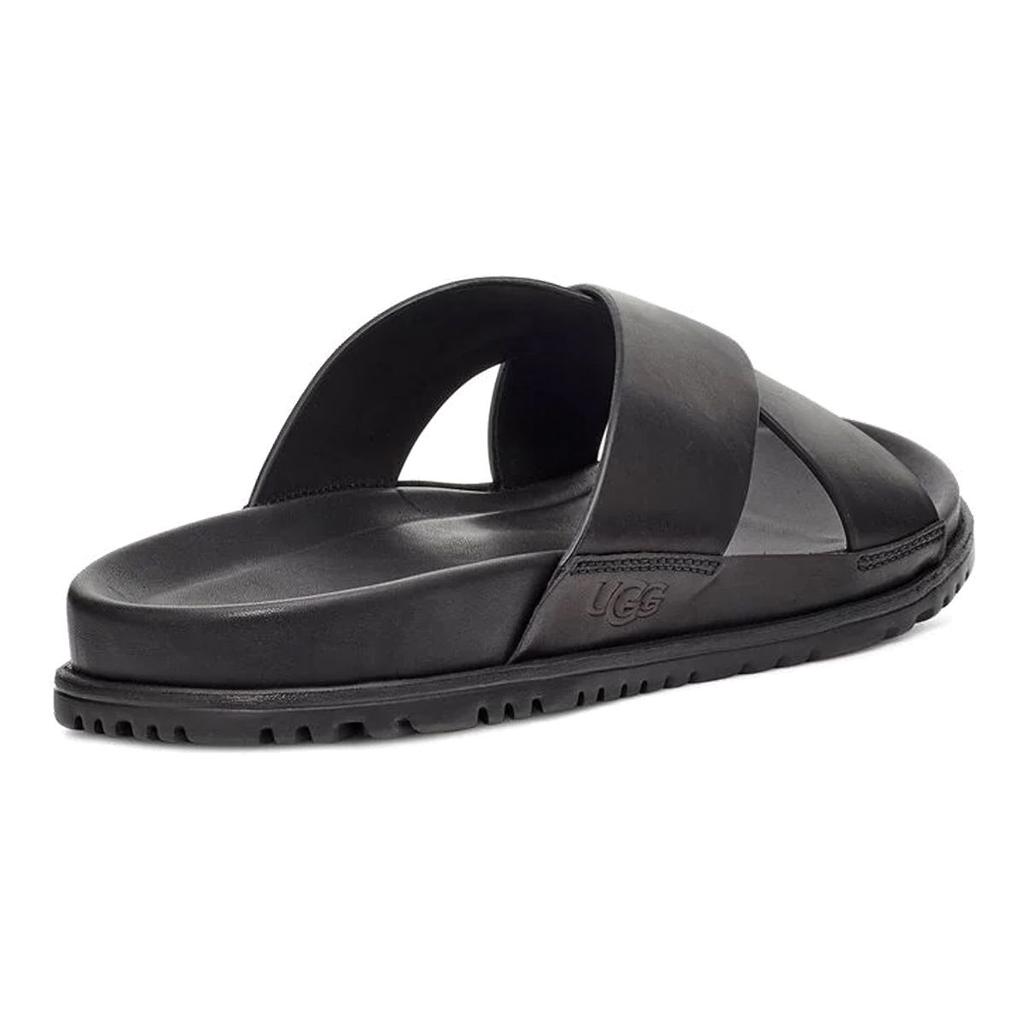 UGG Wainscott легкие удобные простые модные сандалии мужские сандалии черные 1117476-BLLE