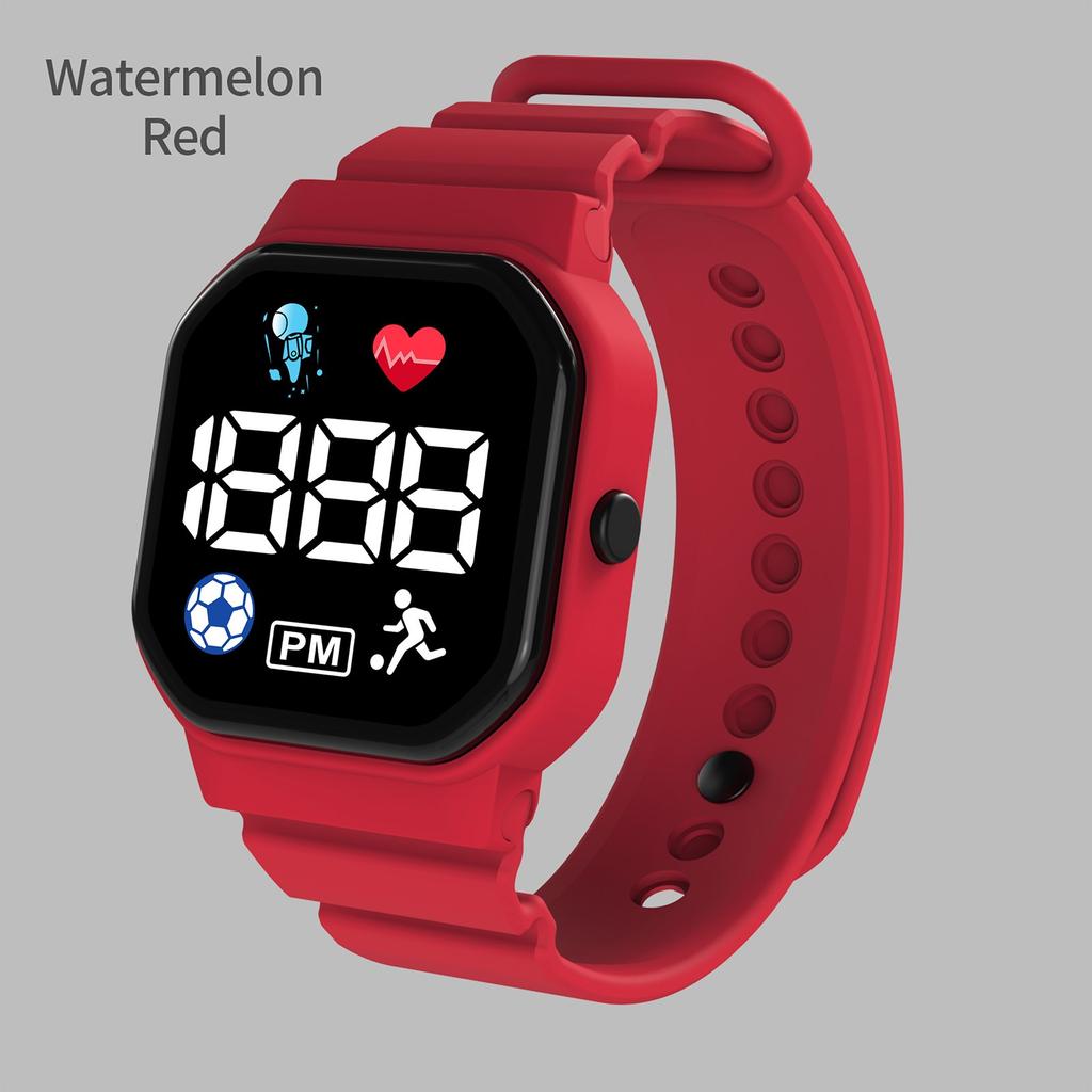 Children's Sports Watch Display Week Suitable For Outdoor Electronic Watch For Students