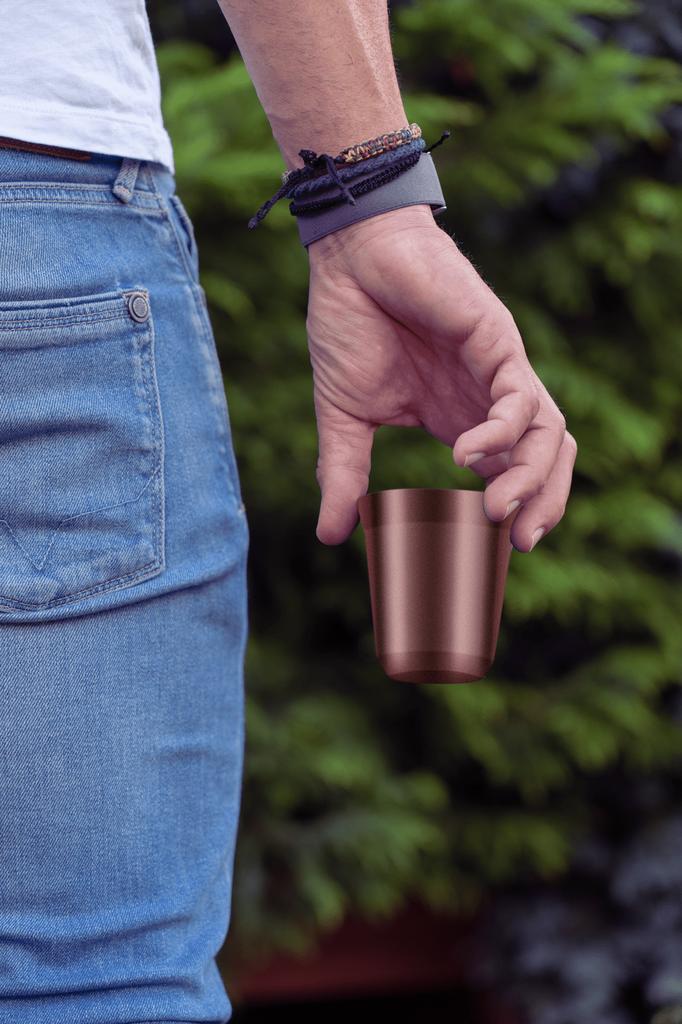 Kubek 150 ml różowe złoto