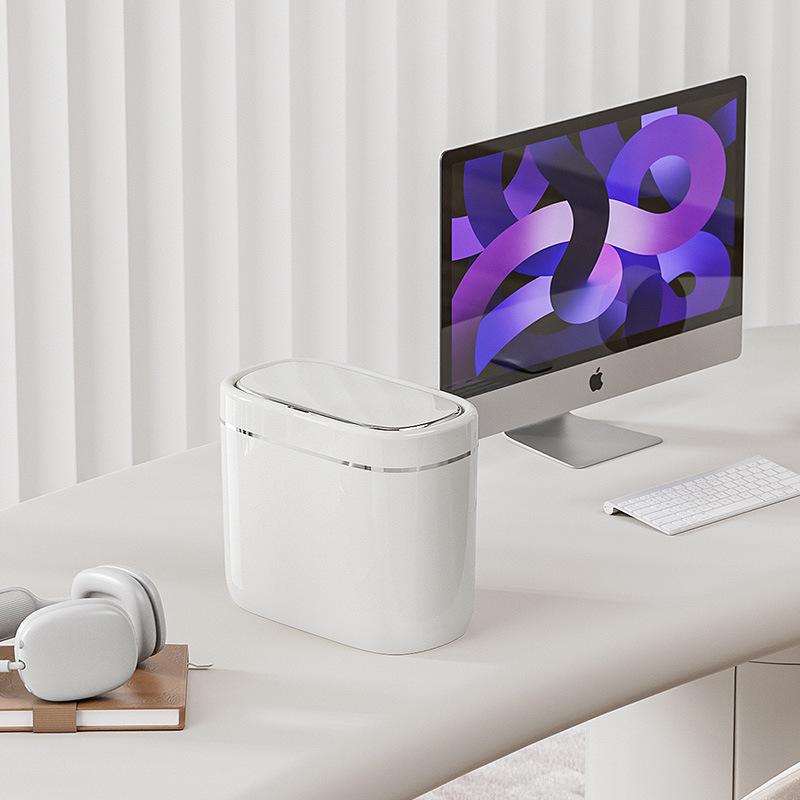 Умное мусорное ведро с датчиком 2025 года для дома – Автоматический сенсорный контейнер для ванной комнаты и гостиной