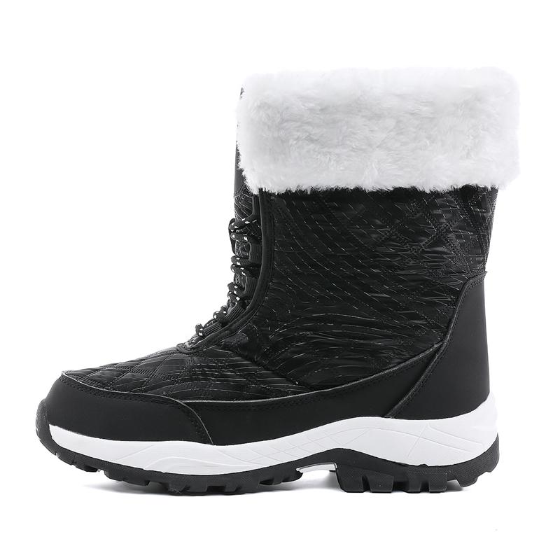 Snow Boots for Women Fashion Cashmere Warm Women's Boots High Top Winterproof O Utdoor Cotton Shoes Platform Boots Hiking Boots