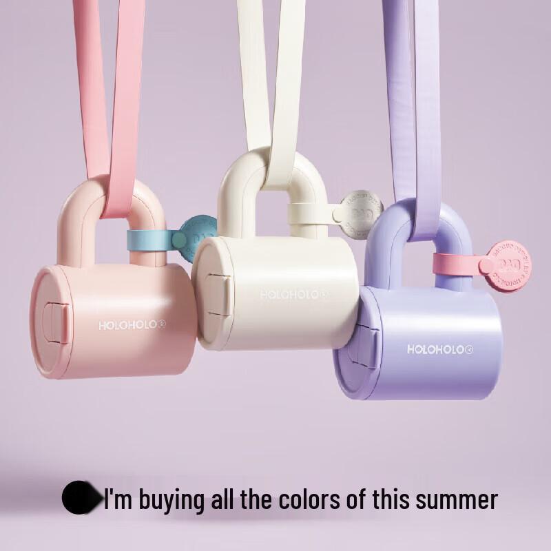 HOLOHOLO 420ml Dual-Drink Stainless Steel Lined Bottle