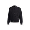 Padded Logo Fitted Jacket Men Outerwear Black FJ0246