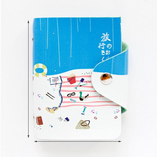 12 бит Fashoin кошельки для кредитных карт мягкие однотонные красочные застежки из искусственной кожи для женщин и мужчин бизнес-держатель для карточек кошелек сумки