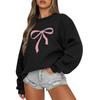Women  Tops Women's Long Sleeve Sweatshirt Casual Crewneck Loose Fit Pollover Fleece Tops