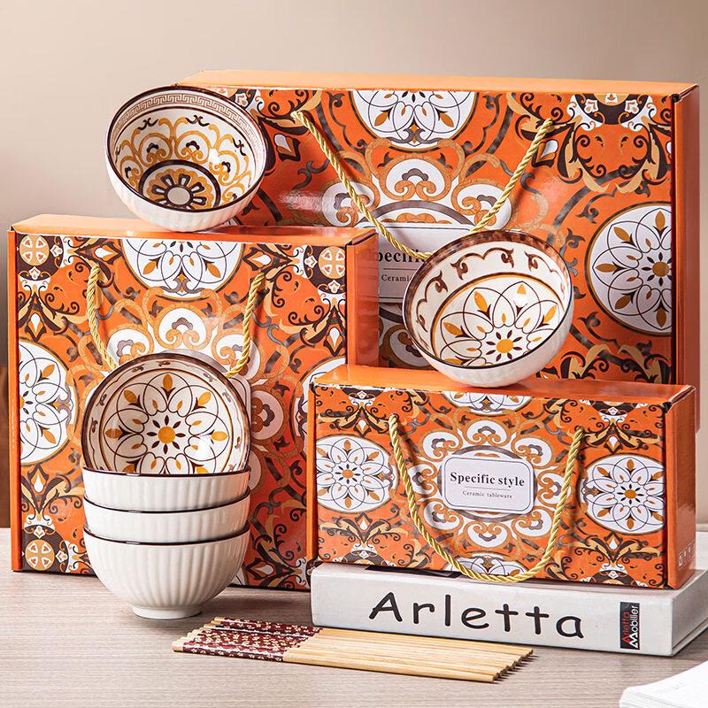 Japanese Style Ceramic Bowl Set