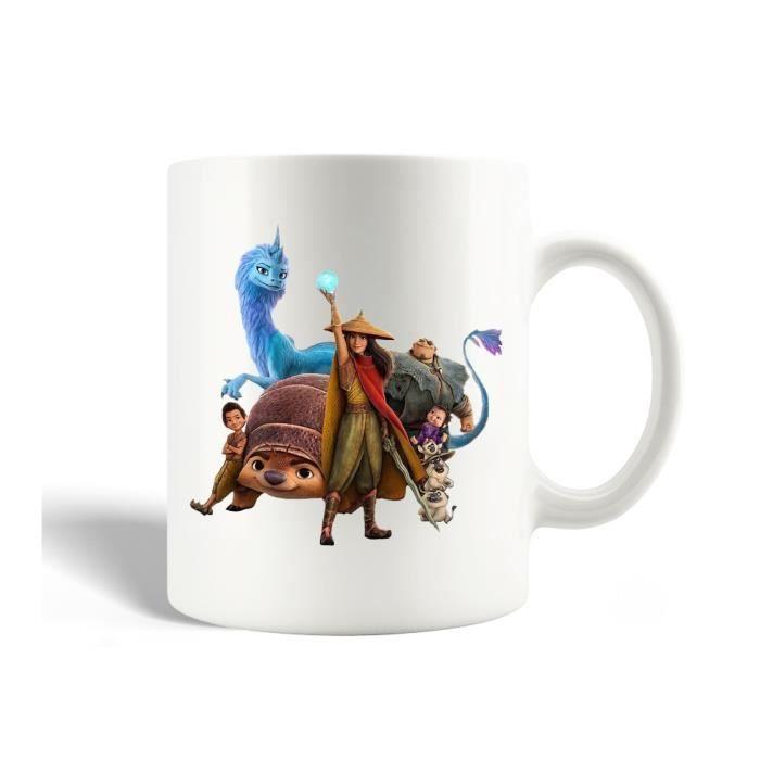 Mug Maniacase en Céramique Blanc Raya et le Dernier Dragon