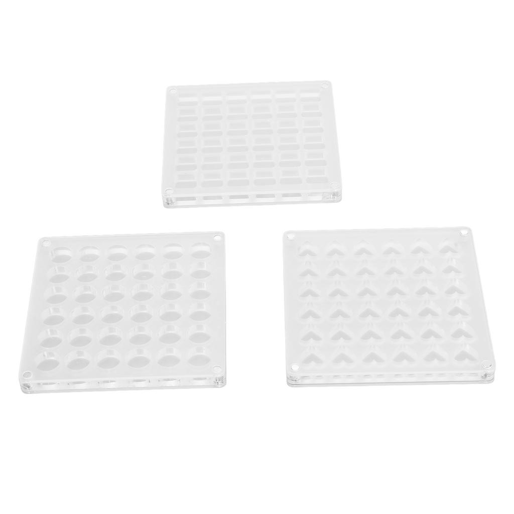 3 шт. 36 сеток акриловая магнитная витрина для ракушек декоративная коробка для хранения ракушек органайзер для ювелирных изделий