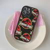 Classic J-JurassicS P-Park Soft Leather Phone Case For Iphone 13 15 Pro Max 12 Mini 11 14 16 Plus Covers