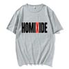 Футболка унисекс с рисунком рэпера Homixide