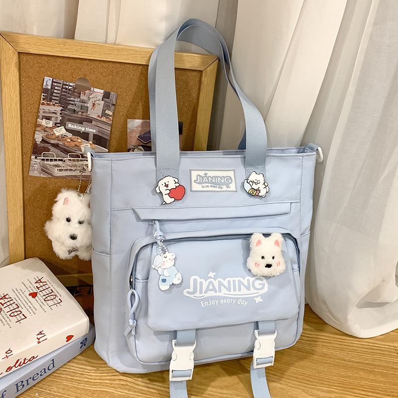 Детские школьные ранцы Ученики начальной школы Девочки Ученики средней школы Большая вместимость Грязеотталкивающий Рюкзак из двух частей