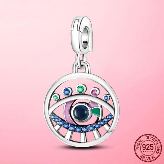 Sale Me Pendant 925 Sterling Silver Love Four-Leaf Clover Dangle Charm Beads Fit Me Bracelet Jewelry Gift