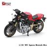 Ббураго 1:18 симуляция сплав мотоцикл Honda Africa Twin Adventure авторизованная модель игрушечный автомобиль подарок коллекция
