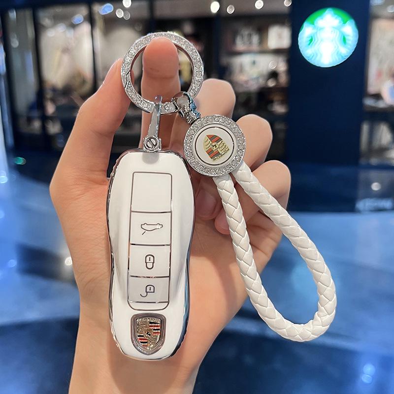 Чехол-заглушка для ключа Porsche для Cayenne, Macan, Panamera, 718/911