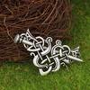 Viking Celtic Knot Hairpin: Retro Alloy Ethnic Style Hair Clip, Irish-Inspired Hair Accessory