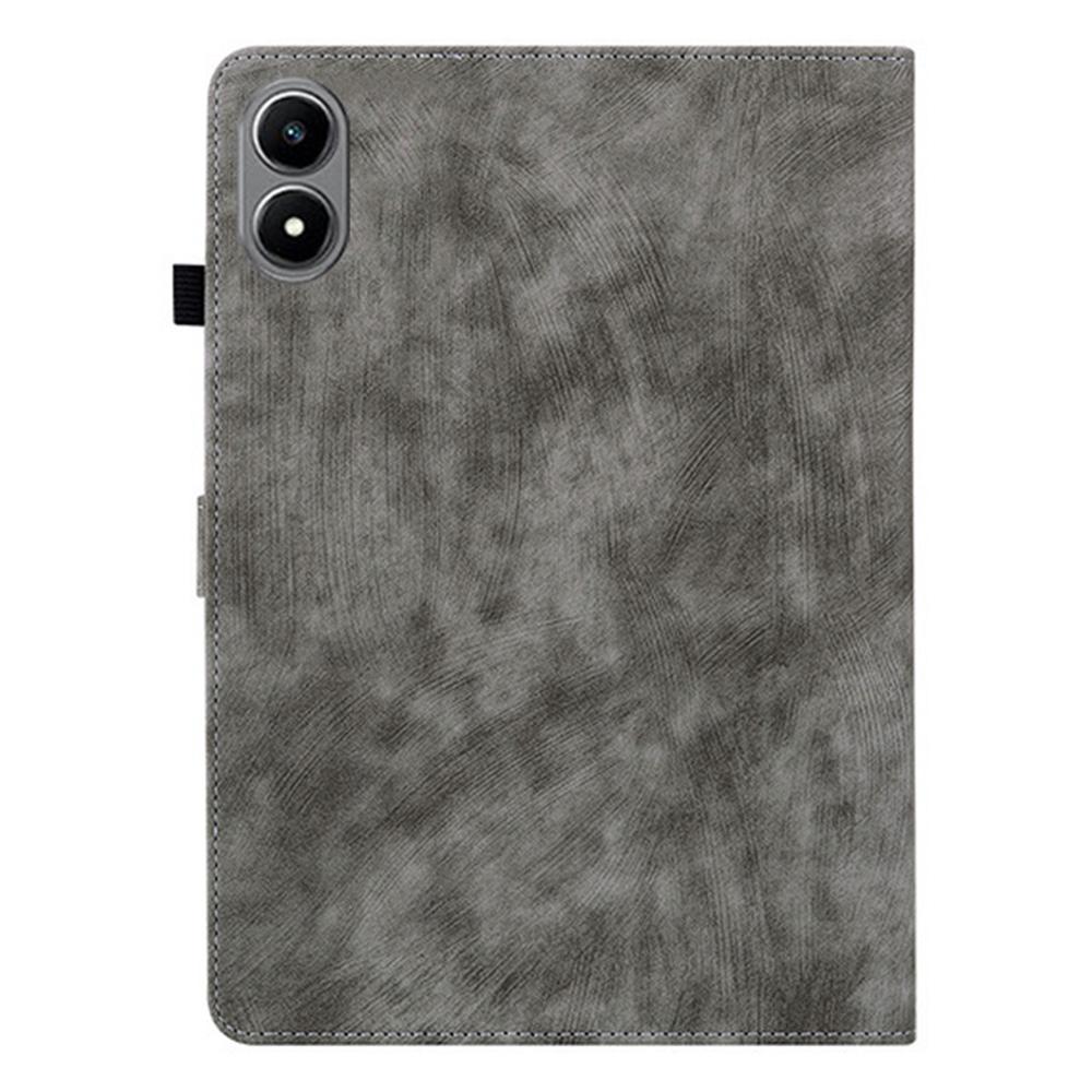 For Infinix Xpad 20 Case Tiger Imprint Anti-Scratch PU Leather Tablet Cover