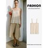 Za2025 Summer New Women Clothes Sling Sleeveless Lace Mesh Jacquard Knitted Top 3969002 712