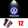 2Pcs LED Car Door Projector Welcome Ghost Shadow Light For VW Touareg Golf 5 6 7 Passat B6 B7 B8 B9 MK6 MK7 R GTI Accessories
