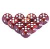 10Pcs Dice D6 16mm Gambling Dice Marble Effect Dots Dice Game Accessories Toy and Gift