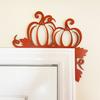 Halloween Door Frame Decoration Rustic Wooden Pumpkin Ghost Witch Door Corner Sign Home Office
