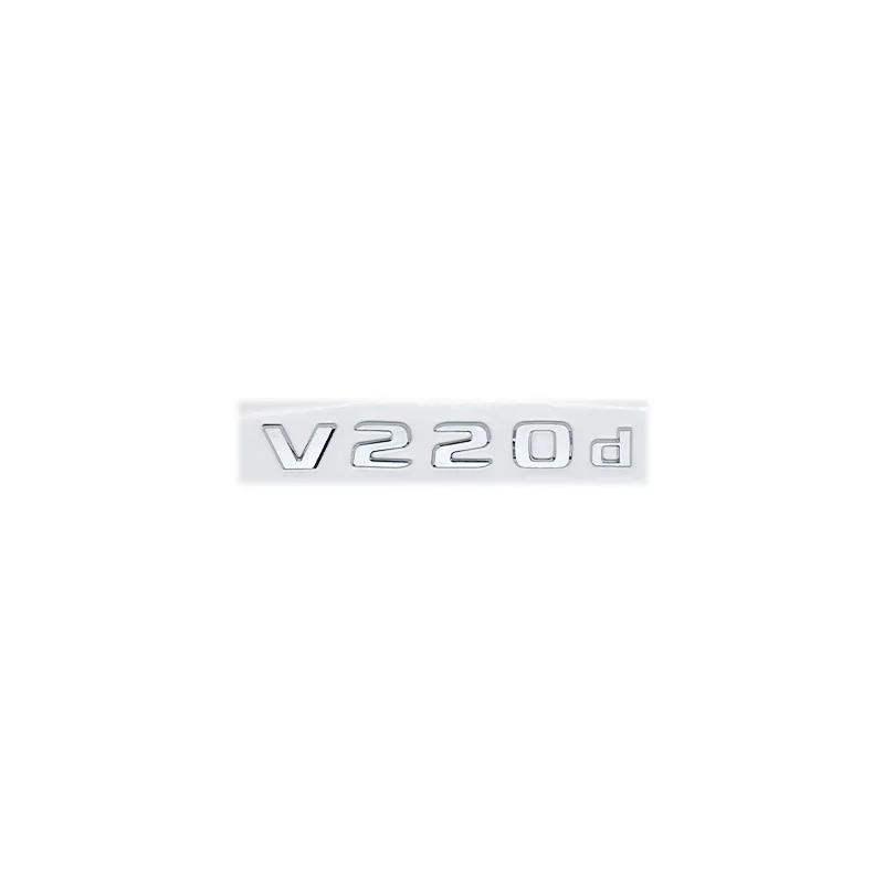 3D NIGHT EDITION Emblem for Benz V-Class W447 V260L V200d V220d V250d V300d V350d Fender & Trunk Logo Sticker Accessori