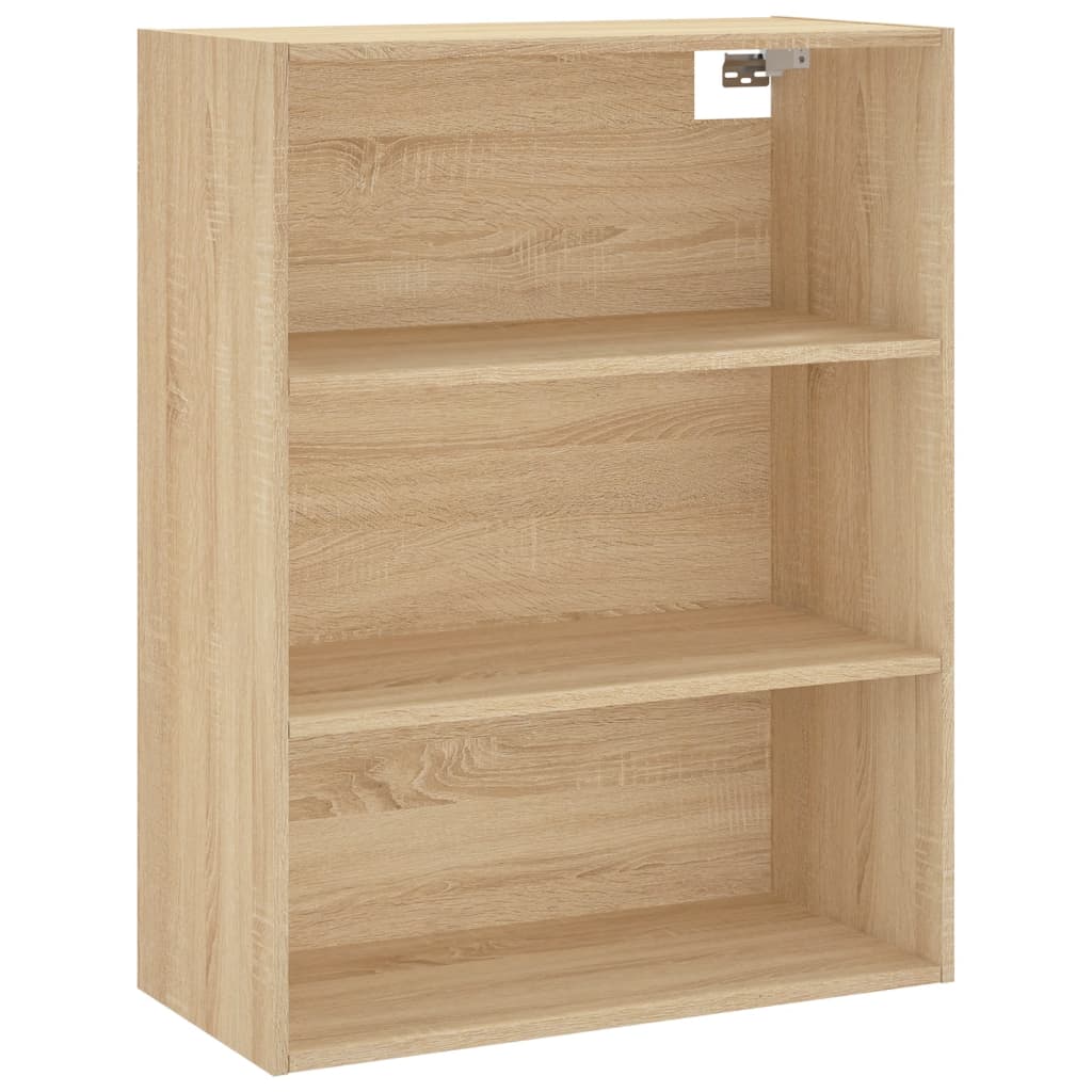 Highboard in Sonoma Oak Finish 69.5 x 34 x 180 cm Particleboard