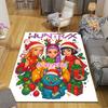 Custom 1Pc Powerful Female Fighter Rug Office Carpet Indoor Outdoor Entrance Doormat Nonslip Soft And Comfortable Living Room D491510