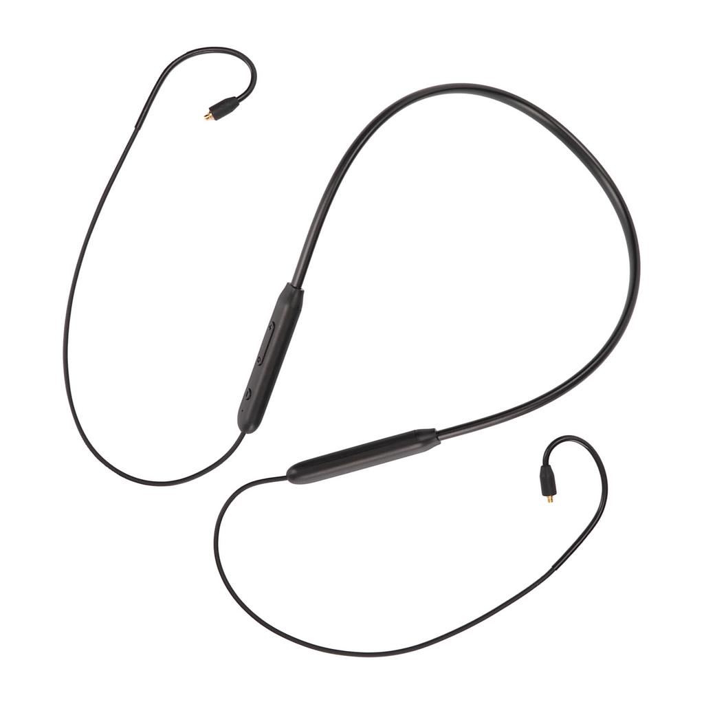 Bluetooth Wireless MMCX Adapter Cable Low Latency Upgraded BT MMCX Adapter Cable with Mic and Controller