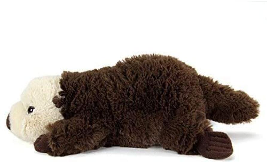 Carolata Sea Otter Plush Toy Realistic Animal Toy Doll Gift Present Birthday Christmas Present (Nestling Series/Soft Touch) (Twice Tested) /