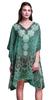 Ladies Kaftan Holiday Loungewear Midi Dress Beach Coverup-4X-5X