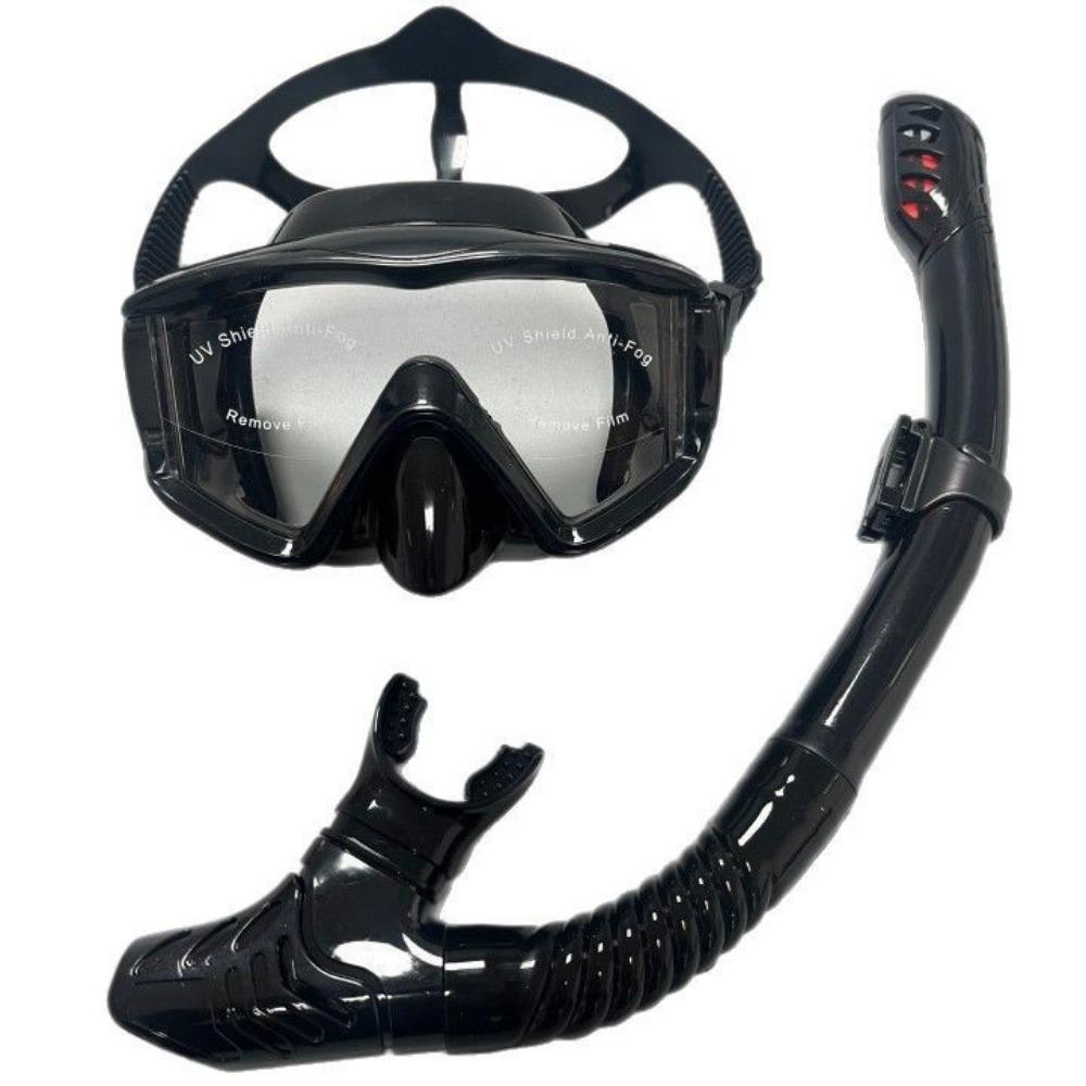 Полимерный набор маска для дайвинга с защитой от запотевания и трубка
